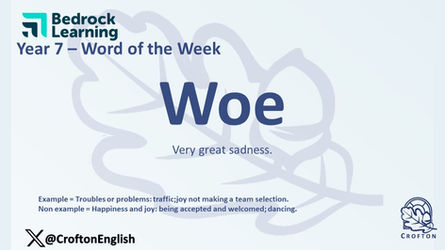 KS3 Words of the Week 13.05.24