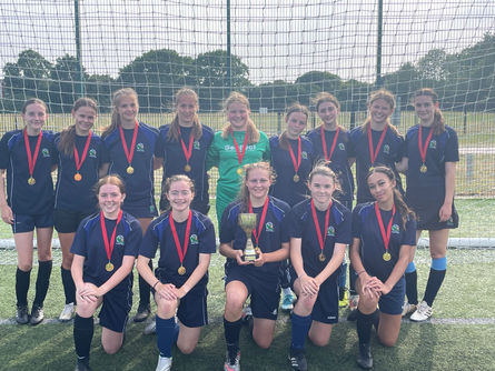 U16 Girls District Cup Winners