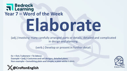 KS3 Words of the Week 05.02.24