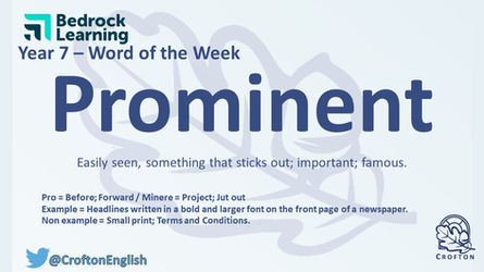 KS3 Words of the Week 15.01.24