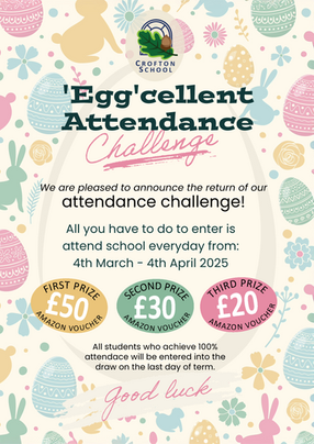 'Egg'cellent Attendance Challenge.