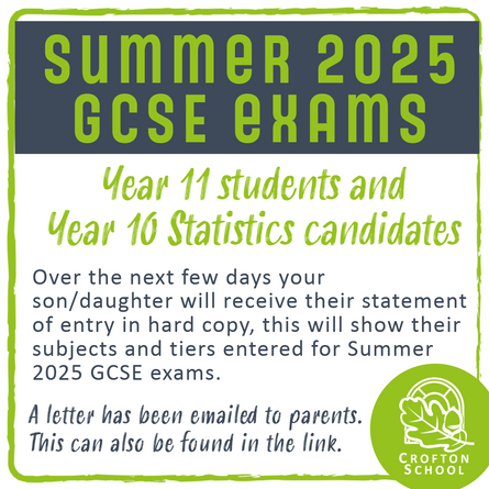 Summer 2025 GCSE exams