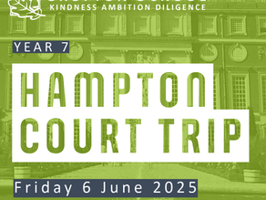 Year 7 Hampton Court Trip