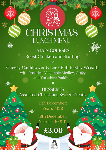 Christmas lunches