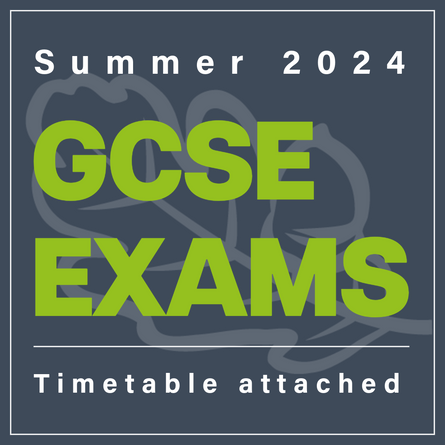 Exam/GCSE Summer 2024 Timetable