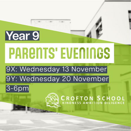 Year 9 Parents' Evenings