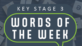 Words of the week