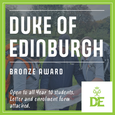 Duke of Edinburgh Bronze Award