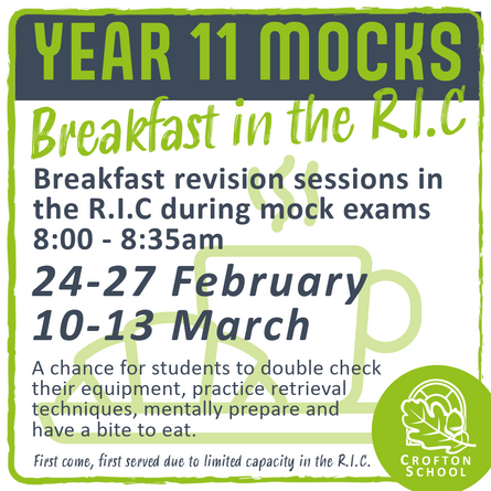 Year 11 Core Mock Exams - Revision
