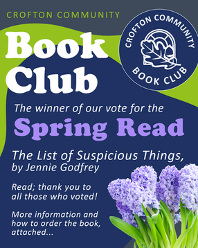 Crofton Community Book Club Spring Read
