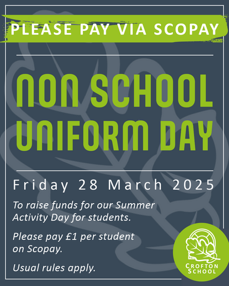 Non School Uniform Day