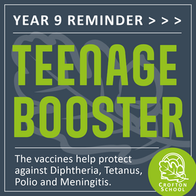 Year 9 Teenage Booster