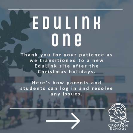 Edulink update helpful tips