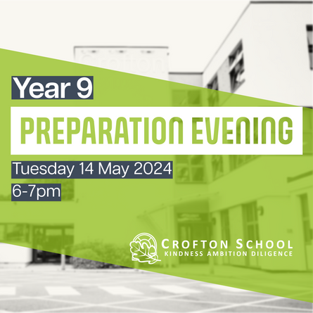 Year 9 Preparation Evening 2024