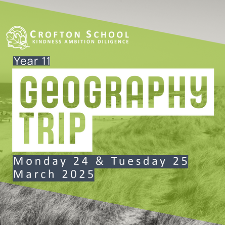 Year 11 GCSE Geography Fieldtrip
