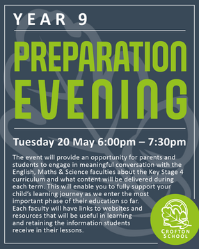 Year 9 Preparation Evening 2025