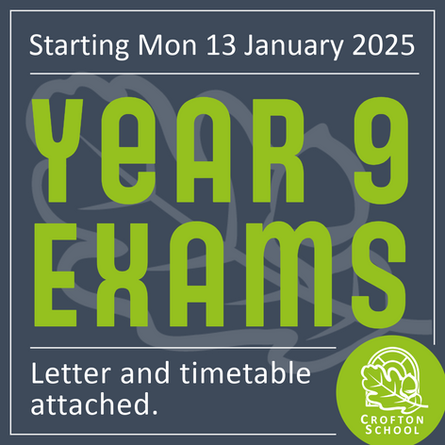 Year 9 Exams