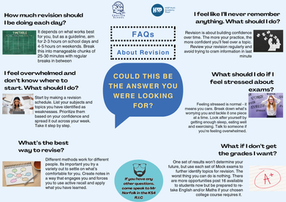 FAQs about revision