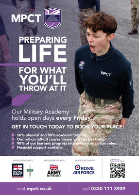 Take the next step to a career in the Armed Forces