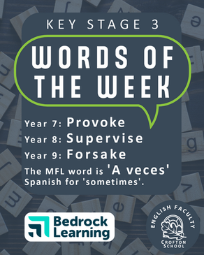 Words of the week