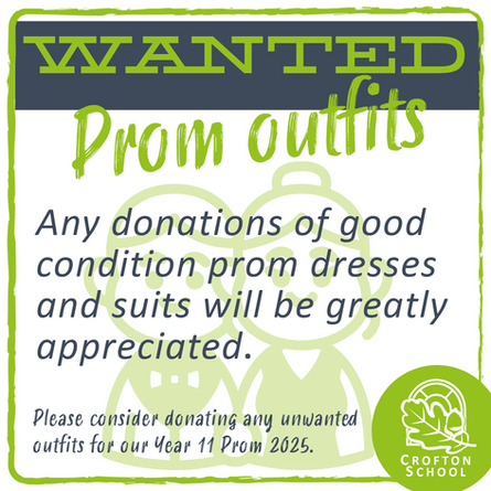 Prom outfit donations