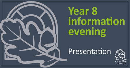 Year 8 information evening